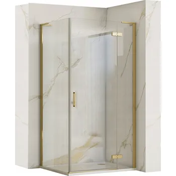 ROHOVÝ SPRCHOVÝ KOUT REA HUGO GOLD 80x90