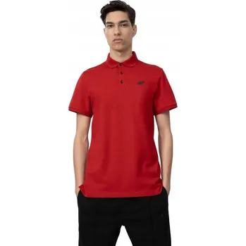 Pánská košile PÁNSKÁ POLOKOŠILE 4F ČERVENÉ H4L22 TSM355 62S vel. M