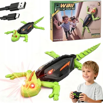 Robot GEKON ROBOT-JEŠTĚRKA NA DÁLKOVÉ OVLÁDÁNÍ INTERAKTIVNÍ 360° S LED OČIMA