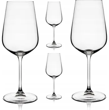 Sklenice Skleničky na červené víno Homla BASIC, bezbarvé, 580 ml, 4 ks