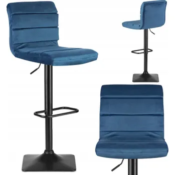 Barová židle Sofotel Barová Židle v modrých odstínech, 114 cm, látka