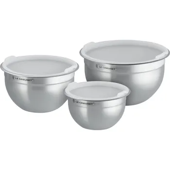 Nádobí Le Creuset, Misky Le Creuset z nerezové oceli 3 ks - Formadore