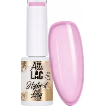 Přípravek na nehty AlleLac Hybridní lak 5 ml - Creamy French Collection Č. 186 Růžový
