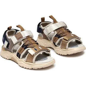 Chlapecké sandály Royalfashion Dětské sandály textilní bílé velikost 29