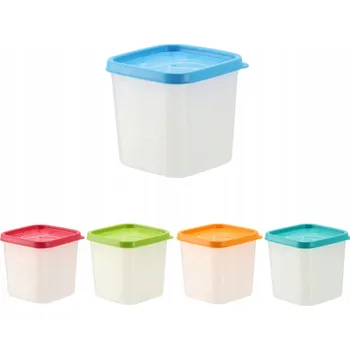 Dóza na potraviny Kvadratová dóza Hobby Life na mrazení 0,38 l fialová