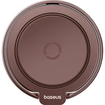 Magnetický kroužek Baseus MagPro II s funkcí stojánku - červeno-zlatý