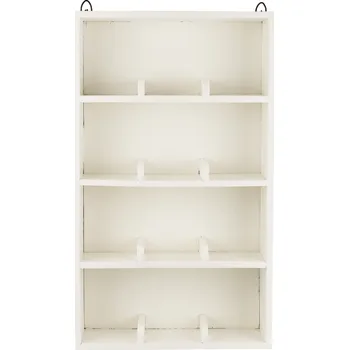 police Ib Laursen Nástěnná police 12 Rooms White Recycled Wood