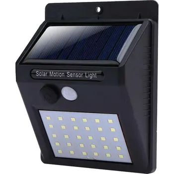 Venkovní osvětlení dobirkov.cz Solární lampa 30 LED se senzorem pohybu a soumraku