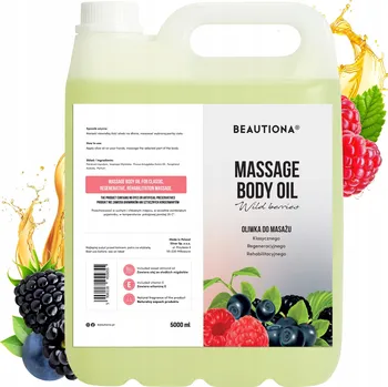 Masážní přípravek Beautiona 5 l masážní olej mandlový