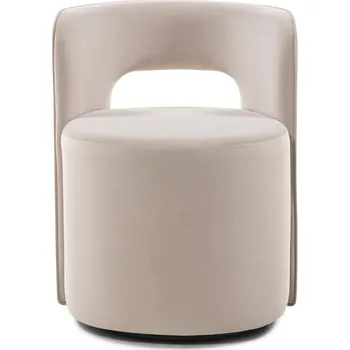 Jídelní židle Otočná designová jídelní židle RAVAL béžová