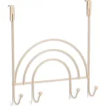 Zeller Vešák na dveře s háčky, kov