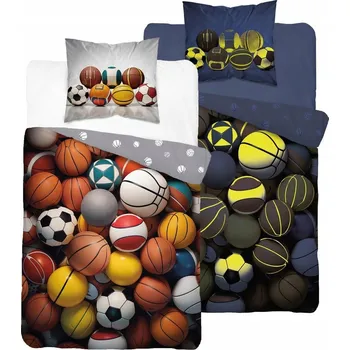 Povlečení Sada povlečení Detexpol 160 x 200 cm, vícebarevné