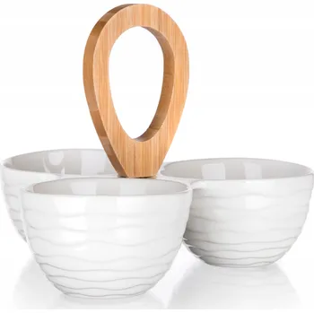 MISKY SALÁTOVÉ MÍSY NA DIPY A SNACKY 3v1 BANQUET