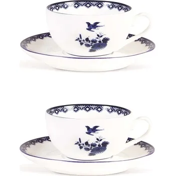 Šálek s podšálkem &k amsterdam Delftware 2-pack 12787. vícebarevná MLC