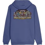 MIKINA SANTA CRUZ Guzman Scroll Front Ho - modrá - XL + při osobním odběru 1 510 Kč