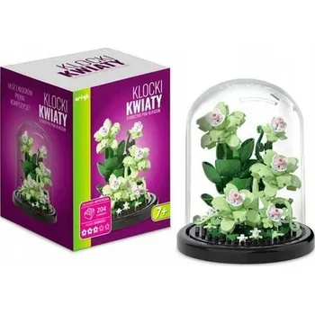ostatní stavebnice Stavebnice Květiny Orchideje pod sklem 204 dílů Artyk