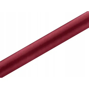 Party dekorace Satén hladký Bordó Bordó 0,36 x 9 m Party Deco běhoun