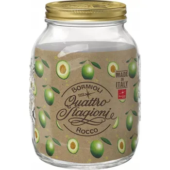 Sklenice Sklenice se šroubovacím uzávěrem Bormioli Rocco Quattro Stagioni 3 l 6 kusů