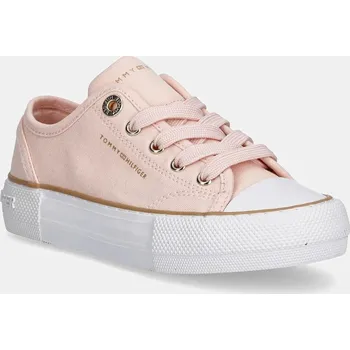 Dívčí tenisky Dětské tenisky Tommy Hilfiger T3A9.33733.30.34 růžová 30X, EUR 30