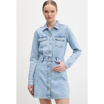 Dámské šaty Džínové šaty Tommy Jeans DW0DW22004 modrá 55J, vel. S