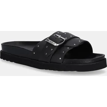 Dámské pantofle Kožené pantofle Scholl JOYCE F322421004 černá 99X, EUR 36