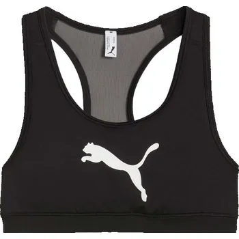 Podprsenka Dámská sportovní podprsenka Puma 4KEEPS BRA - P - MID XL Černá, Bílá
