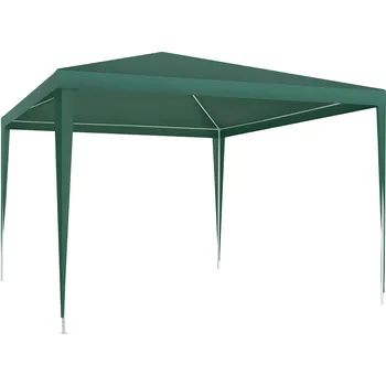 Zahradní altán TecTake GmbH 405961 pavilon farah, zasouvací systém, 3x3m - zelená