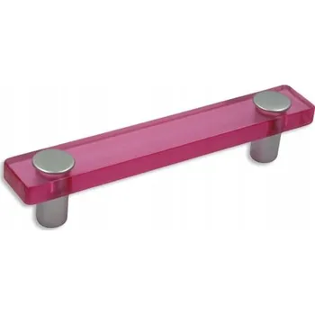 Nábytkové kování Nábytková úchytka SIRO SM8119I-126SN19MV11 růžová
