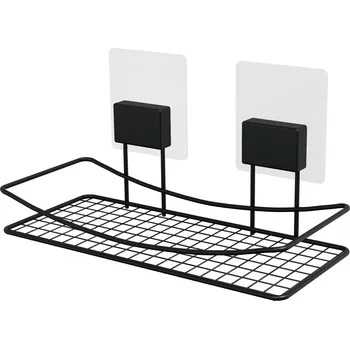 Samolepicí koupelnová police Compactor Bestlock Black Magic systém bez vrtání