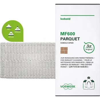 Moto oblečení Textilní návleky na parkety MF600 3ks KOBOLD