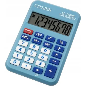 Kalkulačka Kancelářská kalkulačka CITIZEN LC-110NR-BL modrá