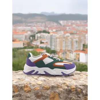 Pánská móda Sinsay - Tenisky z imitace kůže - vícebarevná - 7732Y-MLC - 7732Y-MLC-42-1