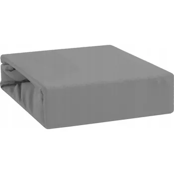 Prostěradlo PROSTĚRADLO S GUMOU 100% BAVLNA 180X200 + 25CM SVĚTLE ŠEDÉ