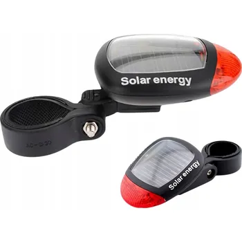 Cyklosvítilna Zadní solární světlo na kolo