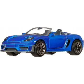 autíčko MATCHBOX MOVING PARTS AUTO PORSCHE 718 SPYDER RS 2024 GRANÁTOVÉ AUTO