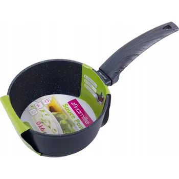 Hrnec RENDLÍK 16 cm Hliníkový HRNEC MRAMOROVÝ PLYN INDUKCE KAMILLE