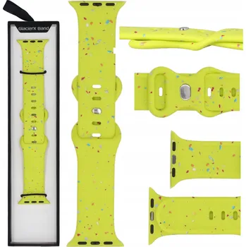 Řemínek na hodinky Řemínek GlacierX pro Apple, zelený