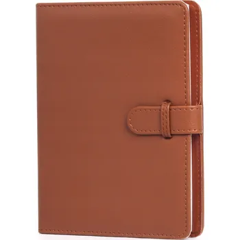 Fotoalbum Album na Fotky pro 80 fotografií Fujifilm INSTAX Wide 400, Hnědá Eko Kůže