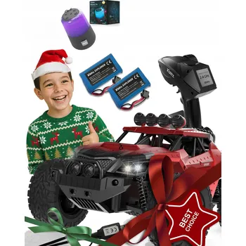 RC model auta XBLITZ VELKÉ AUTO NA DÁLKOVÉ OVLÁDÁNÍ RC TERÉNNÍ + 2 AKUMULÁTORY