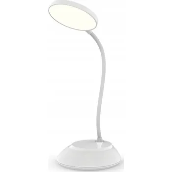 Lampička STOLNÍ LED LAMPA KOBI 5W BÍLÁ AKU