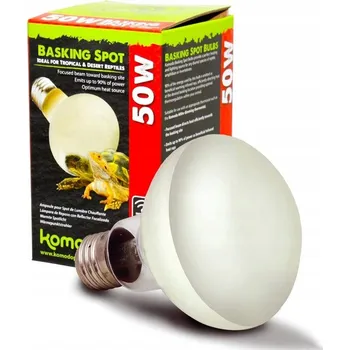 Topení do terária Komodo vyhřívací žárovka 50W - 3v1 žárovka pro terária