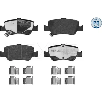 Brzdová destička Sada brzdových destiček, vždy 4 kusy v sadě MEYLE 025 246 6415/PD