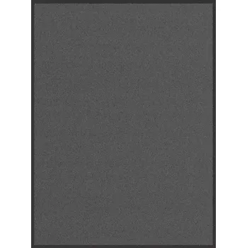 Rohožka Rohožka antracitová 90 x 120 cm z polypropylenu a PVC
