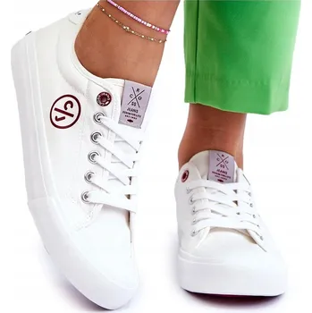 Dámské tenisky DÁMSKÉ TENISKY CROSS JEANS LL2R4043 BÍLÉ 38