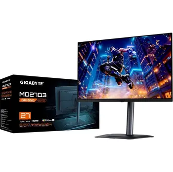 Monitor GIGABYTE LCD - 27" Gaming monitor MO27Q3, OLED, 2560x1440 QHD, 240Hz, 1.5M:1, 250cd/m2, 0.03ms, 2xHDMI, 1xDP