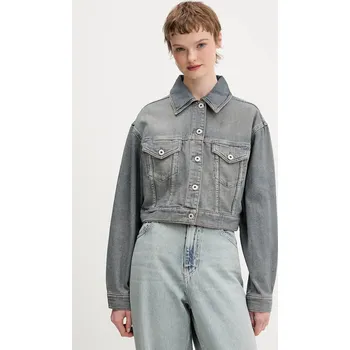 Pánská větrovka Džínová bunda Hugo Blue Galatea_B 50553000 modrá 55J, vel. S