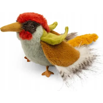 plyšák Moulin Roty: Plyšová Hračka - pták DACIOŁ 26 cm KOLEM SVĚTA
