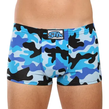 Boxerky Pánské boxerky Styx art klasická guma maskáč modrý (Q1850) L Možnost vrácení zboží ZDARMA do 120 dnů!