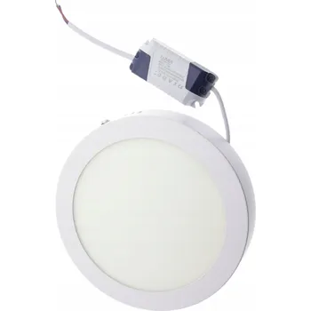 LED panel LC LED panelové nástěnný kulatý přisazené kulaté přisazené 12W 4000K 880lm