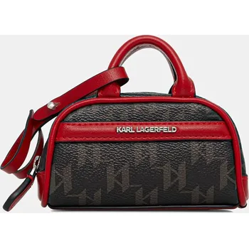 Kabelka Taštička Karl Lagerfeld IKON MONOGRAM B1W32019 hnědá 89X, vel. ONE SIZE